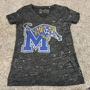 Pressbox Women’s University of Memphis Tigers V-Neck Tee Medium
